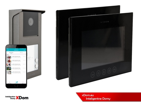 Zestaw wideodomofon dwurodzinny M11BX + S11-2 VIDOS