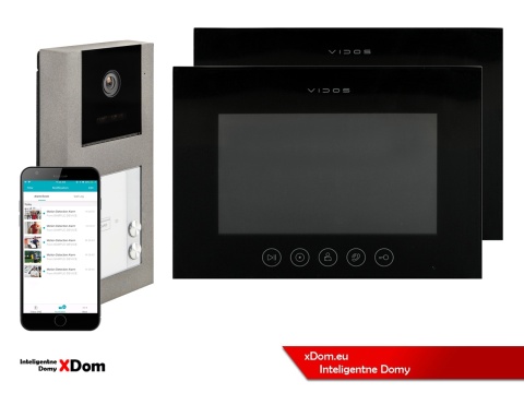 Zestaw wideodomofon dwurodzinny M11BX + S11-2 VIDOS