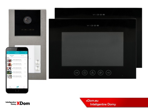 Zestaw wideodomofon dwurodzinny M11BX + S11-2 VIDOS