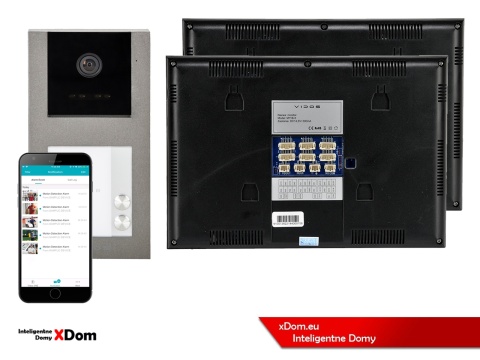 Zestaw wideodomofon dwurodzinny M11BX + S11-2 VIDOS