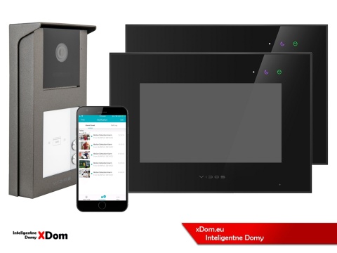 Zestaw wideodomofon dwurodzinny M10BX + S11-2 VIDOS