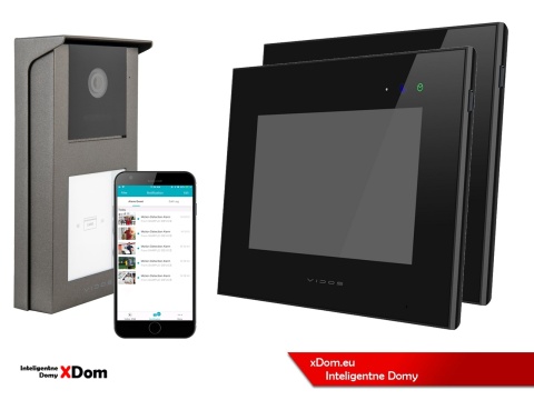 Zestaw wideodomofon dwurodzinny M10BX + S11-2 VIDOS