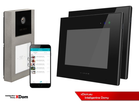 Zestaw wideodomofon dwurodzinny M10BX + S11-2 VIDOS