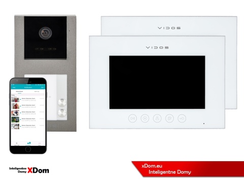 Zestaw wideodomofon dwurodzinny M11WX + S11-2 VIDOS