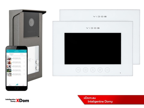 Zestaw wideodomofon dwurodzinny M11WX + S11-2 VIDOS