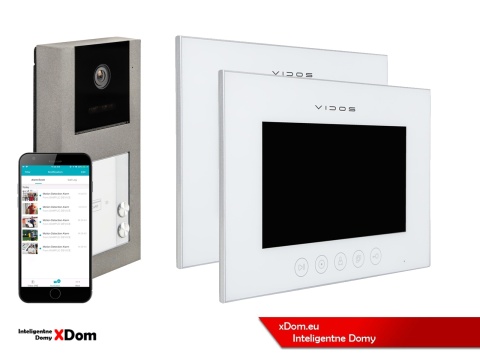 Zestaw wideodomofon dwurodzinny M11WX + S11-2 VIDOS