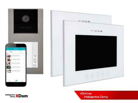 Zestaw wideodomofon dwurodzinny M11WX + S11-2 VIDOS