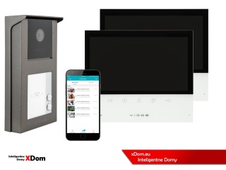 Zestaw wideodomofon dwurodzinny M13XT + S11-2 VIDOS