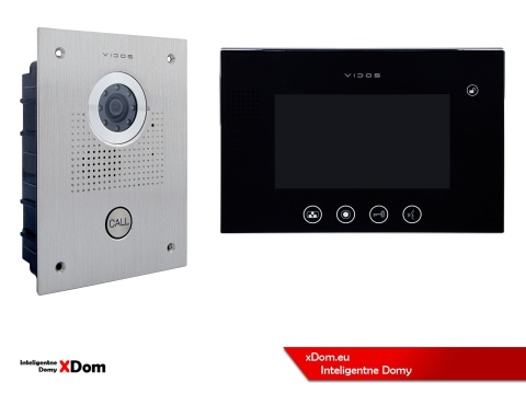 Zestaw wideodomofonowy M670B + S551 VIDOS