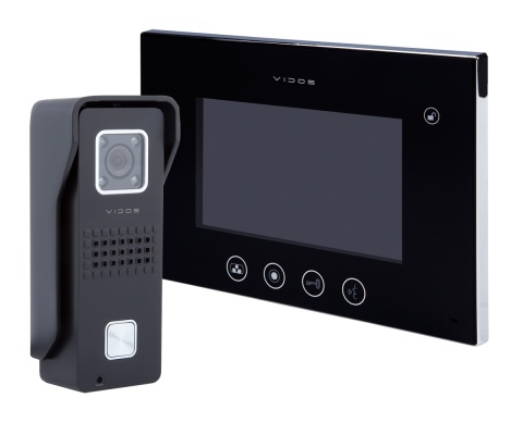 Zestaw wideodomofonowy Vidos S6 monitor M670B