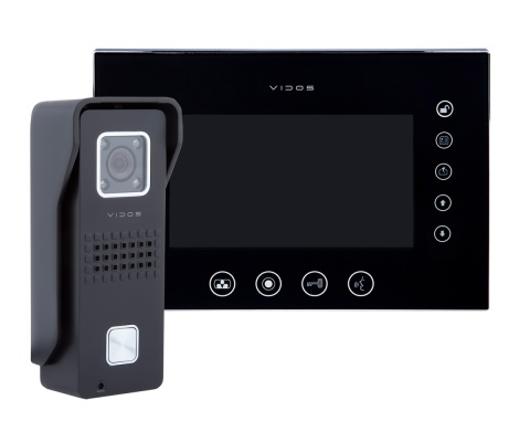 Zestaw wideodomofonowy Vidos S6 monitor M670BS2