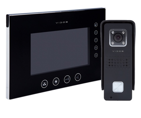 Zestaw wideodomofonowy Vidos S6 monitor M670BS2