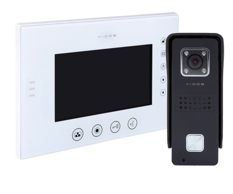 Zestaw wideodomofonowy Vidos S6 monitor M670WS2