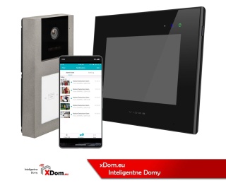 Zestaw wideodomofonowy Vidos czytnik RFID S11-1 monitor M10B-X
