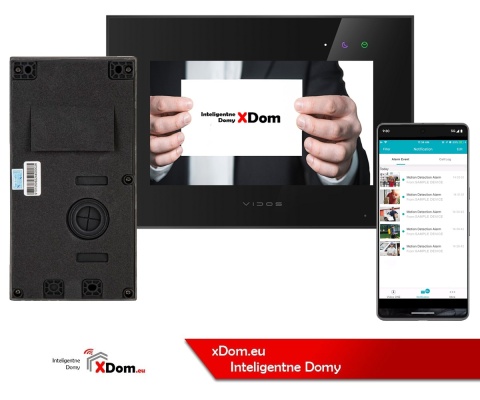 Zestaw wideodomofonowy Vidos czytnik RFID S11-1 monitor M10B-X