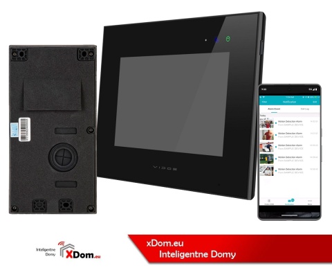 Zestaw wideodomofonowy Vidos czytnik RFID S11-1 monitor M10B-X