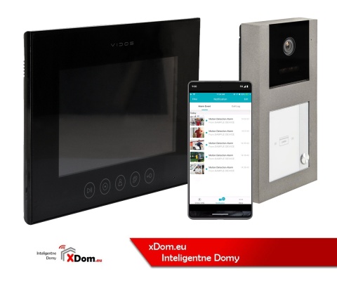 Zestaw wideodomofonowy Vidos czytnik RFID S11-1 monitor M11B-X