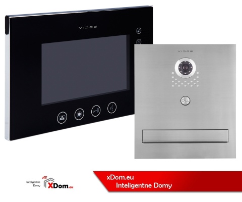 Zestaw wideodomofonu skrzynka na listy Vidos S551-SKM M670BS2