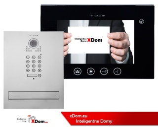 Zestaw wideodomofonu z szyfratorem skrzynka na listy Vidos S561D-SKM M670B