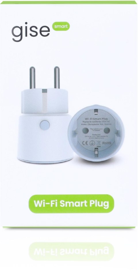 GISE Smart Inteligentne gniazdko WiFi | Tuya | SP-02