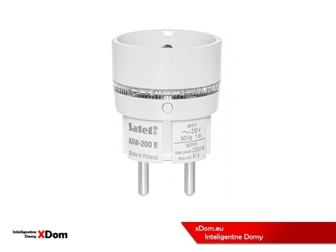 SATEL BE WAVE Inteligentna wtyczka EURO Smart Plug E W ASW-200 E-W ABAX2