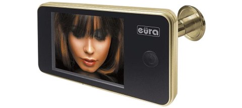 WIDEO-WIZJER EURA VDP-01C1 ZŁOTY; 1072