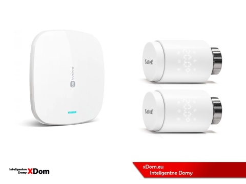 Zestaw SATEL BE WAVE Smart HUB + 2 głowice termostatyczne ART-210 ABAX2