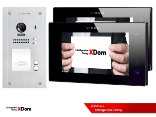 Zestaw Wideodomofon Vidos z czytnikiem RFID S1202A monitor M1021B2