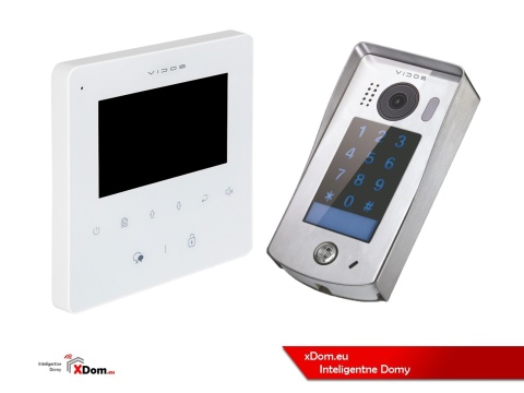 Zestaw Wideodomofon Vidos z szyfratorem S1301D monitor M1022W2