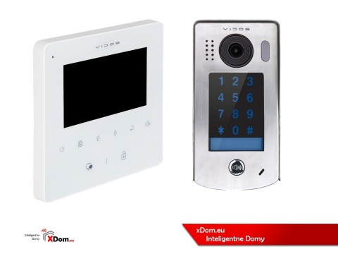 Zestaw Wideodomofon Vidos z szyfratorem S1301D monitor M1022W2