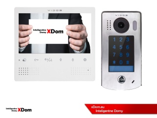 Zestaw Wideodomofon Vidos z szyfratorem S1301D monitor M1023W2