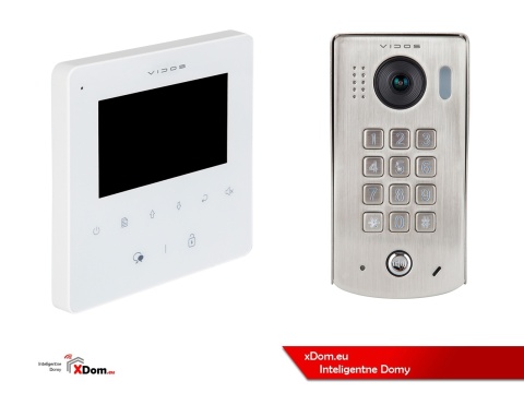 Zestaw Wideodomofon Vidos z szyfratorem S1311D monitor M1022W2