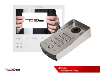 Zestaw Wideodomofon Vidos z szyfratorem S1311D monitor M1023W2