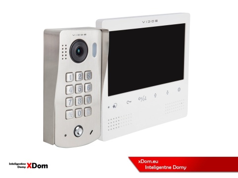 Zestaw Wideodomofon Vidos z szyfratorem S1311D monitor M1023W2