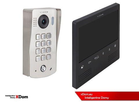 Zestaw Wideodomofon Vidos z szyfratorem S1311D monitor M1023B2
