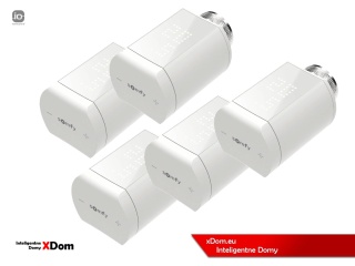 Somfy 1870508 inteligentna głowica termostatyczna 5 sztuk smart głowica