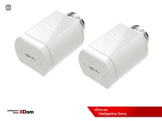 Somfy 1870508 inteligentna głowica termostatyczna 2 sztuki smart głowica