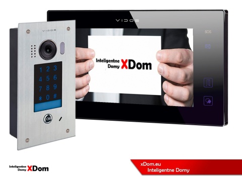 Zestaw Wideodomofon Vidos z szyfratorem S1401D monitor M1021B2