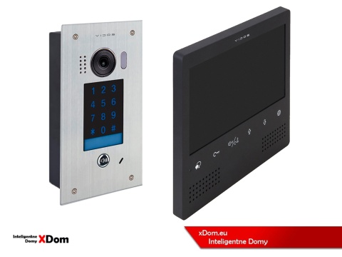 Zestaw Wideodomofon Vidos z szyfratorem S1401D monitor M1023B2