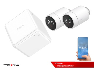 Zestaw inteligentne ogrzewanie Aqara Cube termostat SRTS-A01
