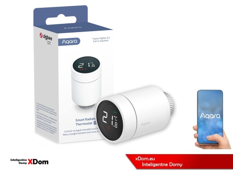Zestaw inteligentne ogrzewanie Aqara Cube termostat SRTS-A01
