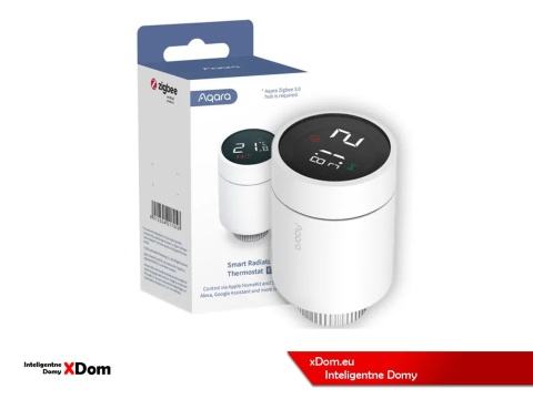 Zestaw inteligentne ogrzewanie Aqara Cube termostat SRTS-A01