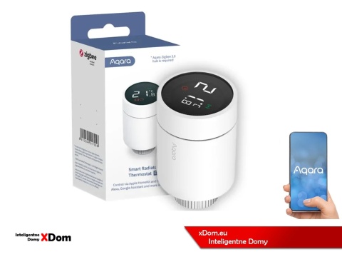 Zestaw inteligentne ogrzewanie Aqara Cube termostat SRTS-A01
