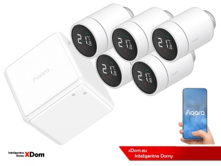 Zestaw inteligentne ogrzewanie Aqara Cube termostat SRTS-A01
