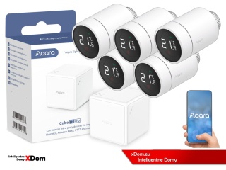 Zestaw inteligentne ogrzewanie Aqara Cube termostat SRTS-A01