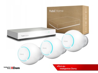 Zestaw inteligentnego sterowania domem NICE Yubii Home YH-001 + 3× FIBARO Heat Controller