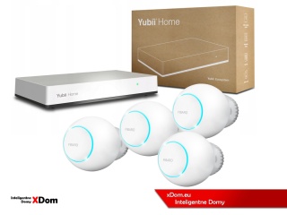 Zestaw inteligentnego sterowania domem NICE Yubii Home YH-001 + 4× FIBARO Heat Controller