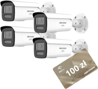 Kamera IP Hikvision DS-2CD2T47G3-LIS2UY/SL 2.8mm PL Opakowanie zbiorcze 4szt.