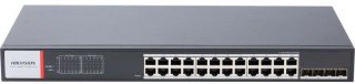 Switch Hikvision DS-3T1528HP-SI-24P4F/No Power