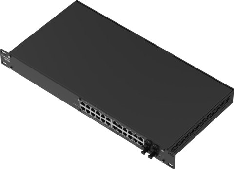 Teltonika SWM280 switch przemysłowy 24xGE 4xSFP 12xPoE+(SWM280000200)